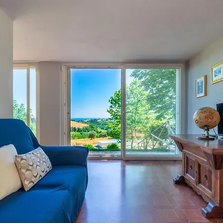 Dell'arco - Sea View, Private Pool & Airco * SantʼElpidio a Mare